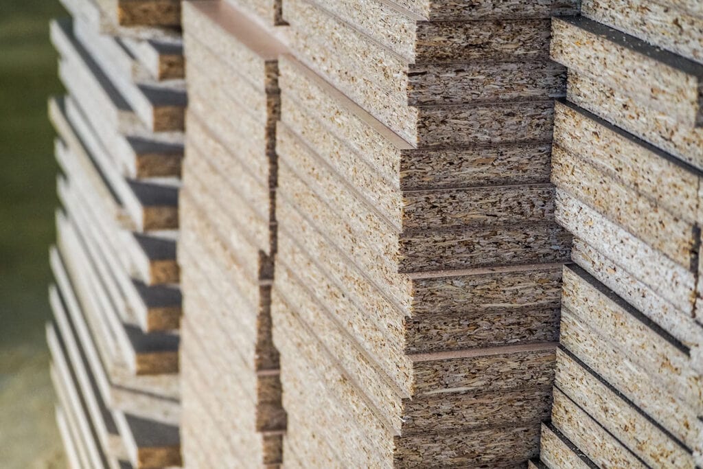 panneau bois aggloméré pour le bricolage